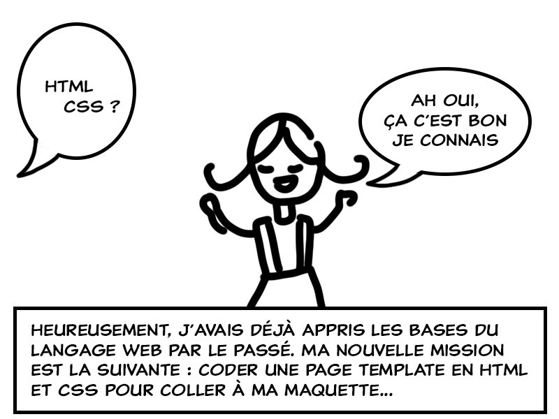 HTML et CSS.